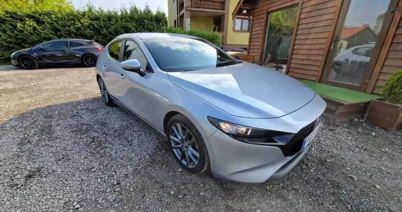 Mazda 3 cena 73900 przebieg: 59000, rok produkcji 2019 z Pakość małe 436